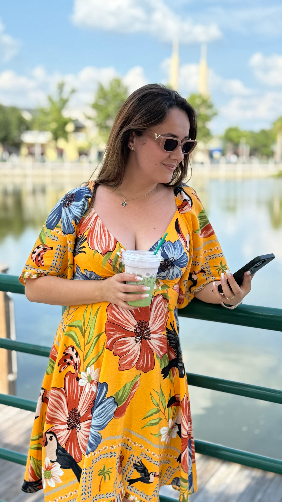 Giuliana, fundadora da Comprando na Gringa, em Orlando, Flórida